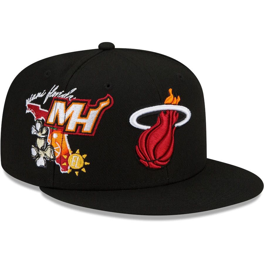 2022 NBA Miami Heat Hat TX 10152->nba hats->Sports Caps